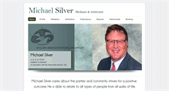 Desktop Screenshot of mikesilver-mediator.com